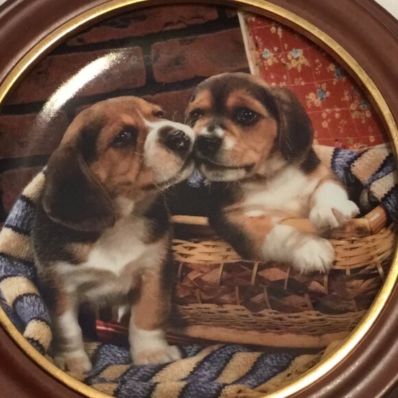 Franklin Mint Beagle Bedtime Limited Edition Numbered collector's Plate - Picture 4 of 8